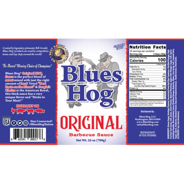 Blues Hog Original BBQ kaste 709g