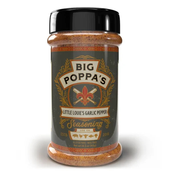 Big Poppa Little Louies Garlic Pepper Rub