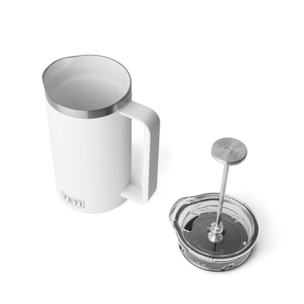 YETI presskann kohvimasin Rambler 1L (valge)