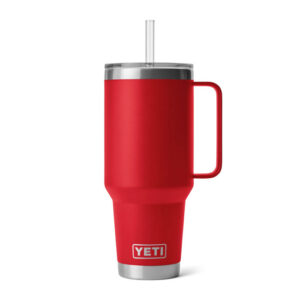 Кружка-термос YETI с крышкой, ножкой и соломинкой Rambler Straw Mug
