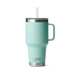 Кружка-термос YETI с крышкой, ножкой и соломинкой Rambler Straw Mug