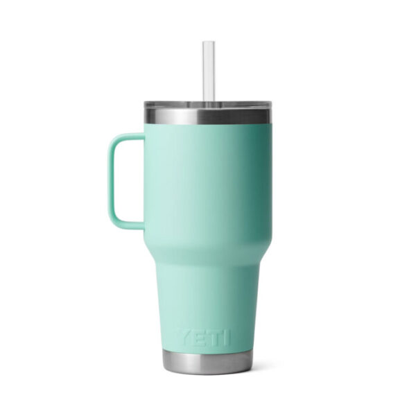 YETI termosa krūze ar vāku, kātu un salmiņu Rambler Straw Mug