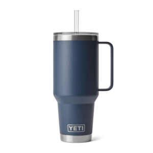 Кружка-термос YETI с крышкой, ножкой и соломинкой Rambler Straw Mug