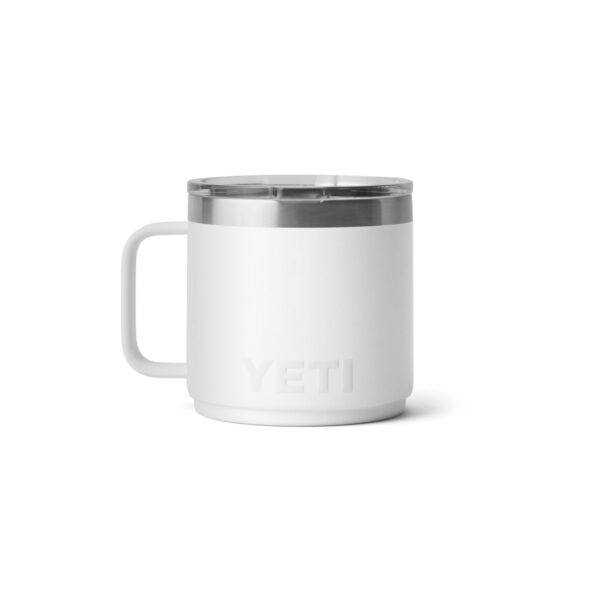 YETI Krūzis Rambler Krūzis 2.0 414ml ar vāku un rokturi (balts)